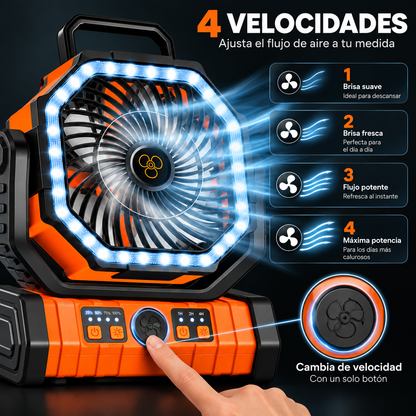 Ventilador Portátil 3 en 1